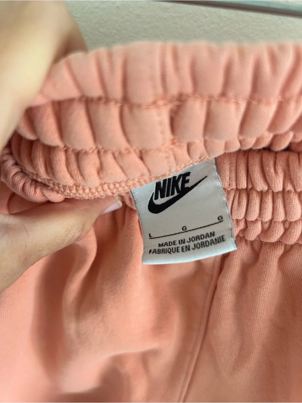 Nike Kids Coral/Peach Jogger Sweatpants